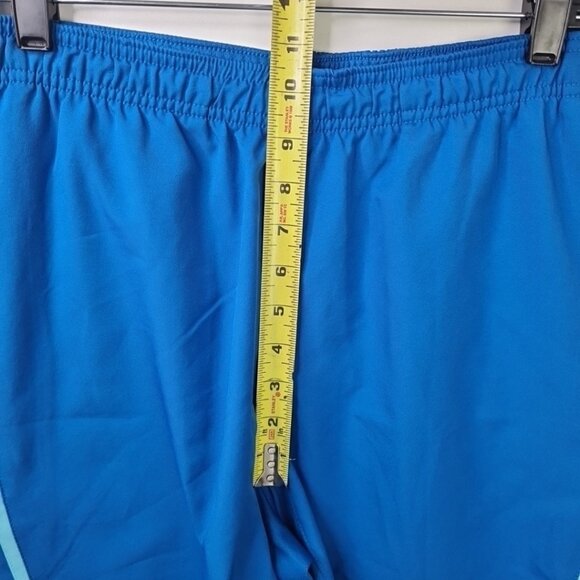 Nike Dri Fit Power Men's Woven Blue Athletic Shorts Sportswear Size M - Picture 8 of 9